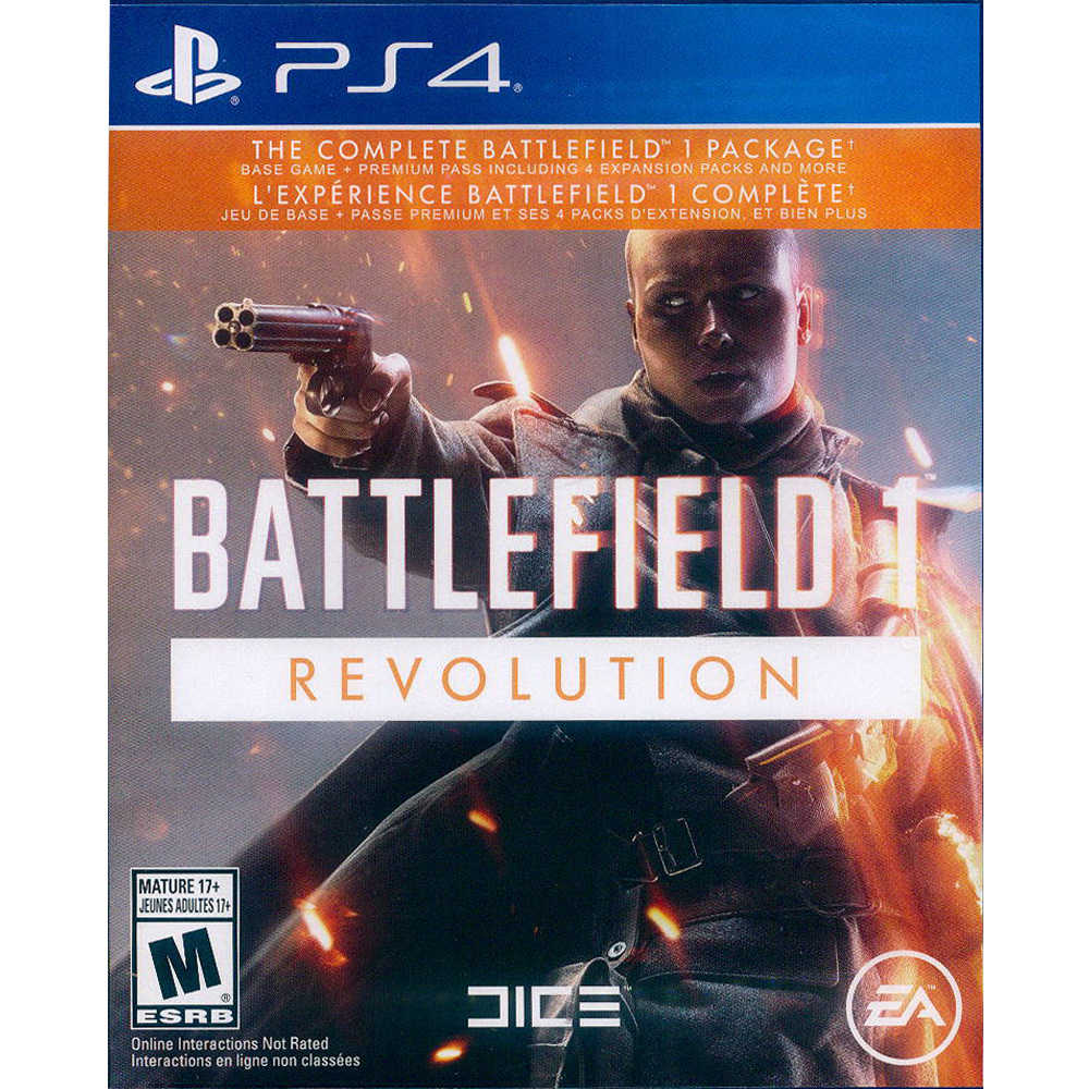 (現貨全新) PS4 戰地風雲 1 變革版 中英文美版 Battlefield 1 Revoluti