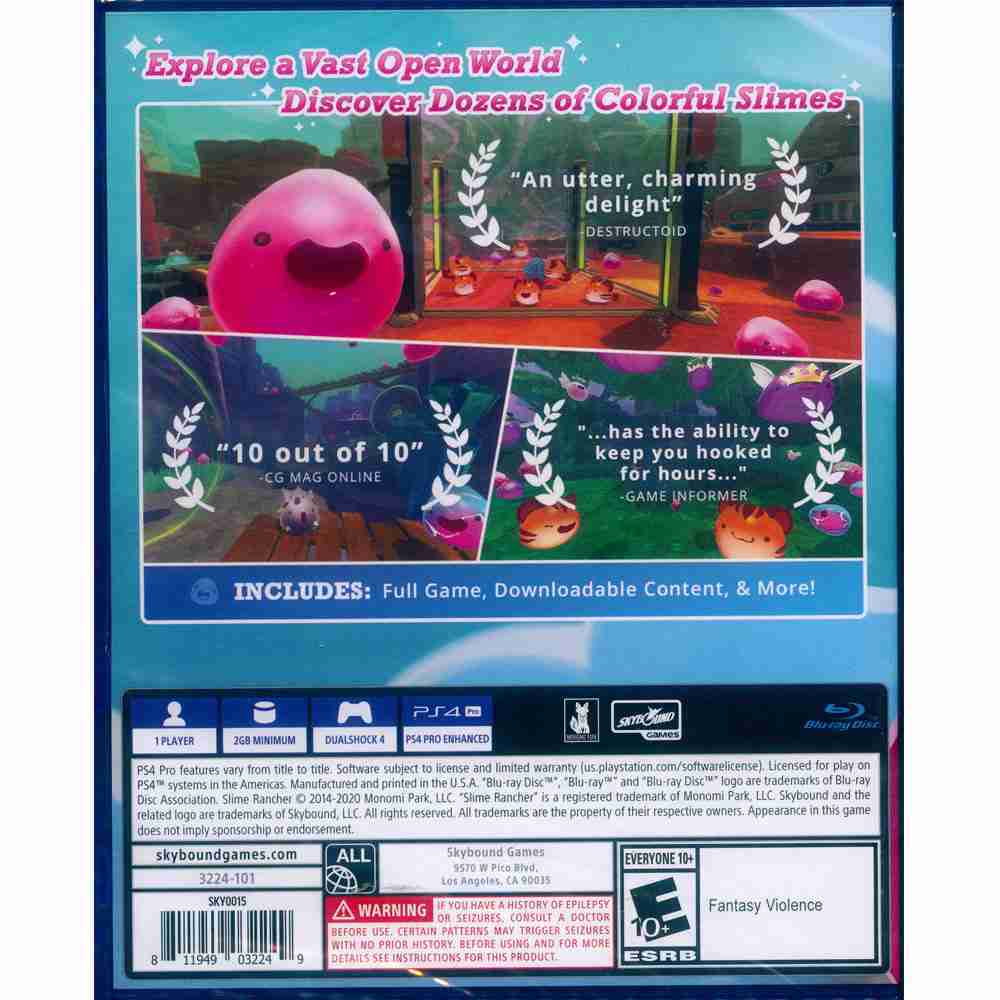 【一起玩】PS4 史萊姆牧場 豪華版 中英文美版 Slime Rancher: Deluxe Edition
