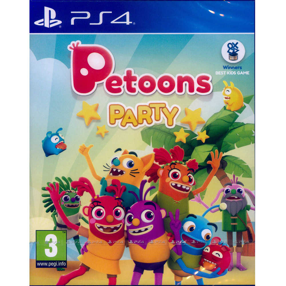 【一起玩】 PS4 卡通寵物派對 英文歐版 Petoons Party