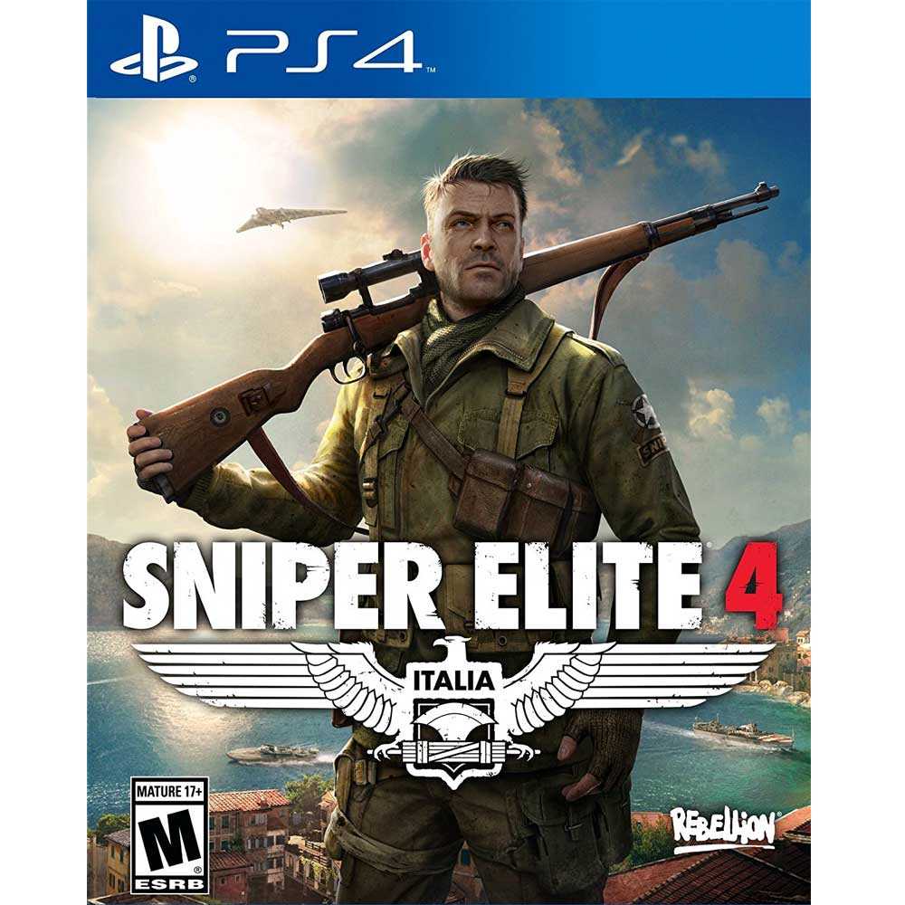 (現貨全新) PS4 狙擊之神 4 中文版 Sniper Elite 4 狙擊精英 4【一起玩】