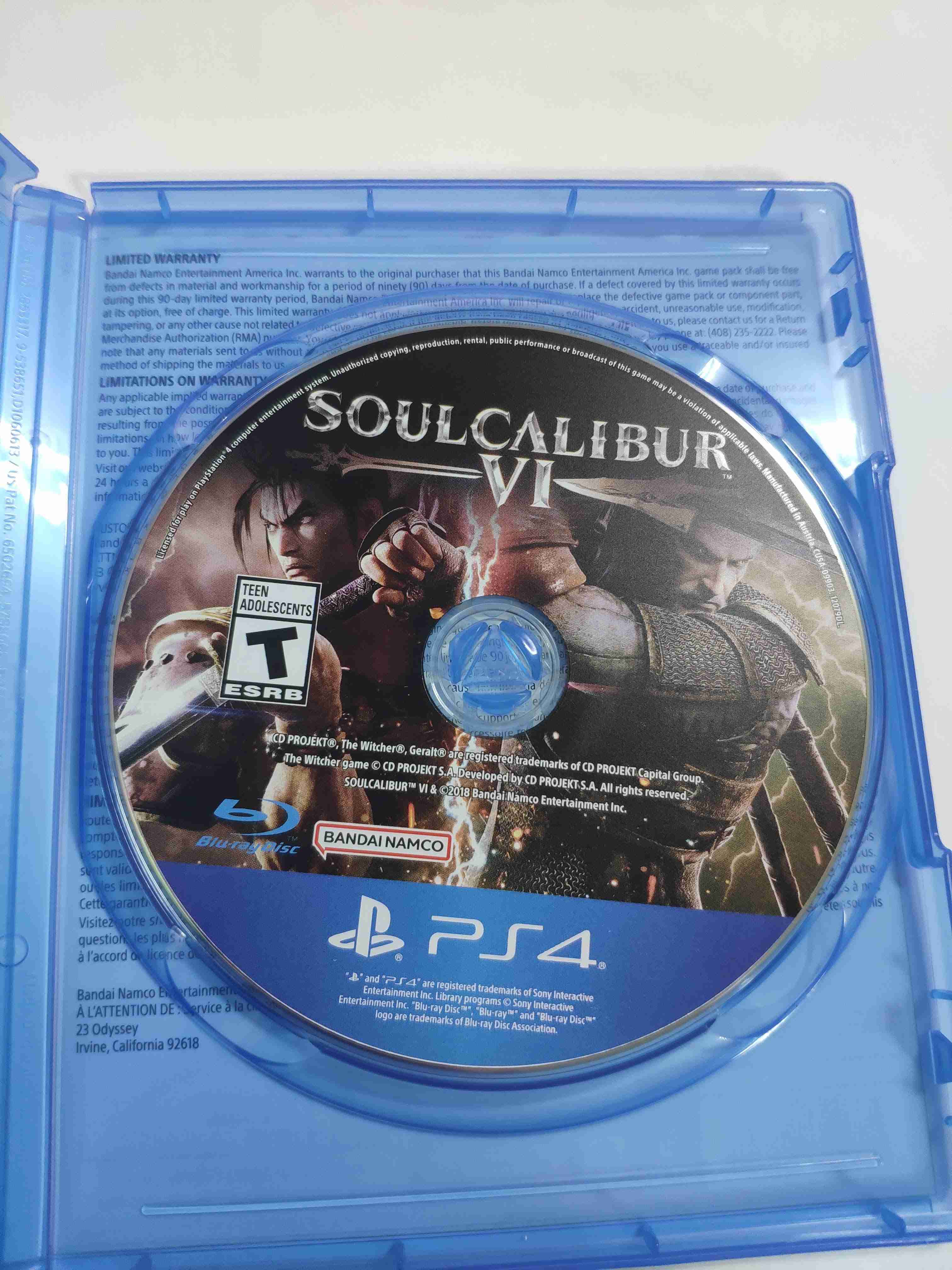 【新品盒損】PS4 劍魂 6 英文美版 SOULCALIBUR VI