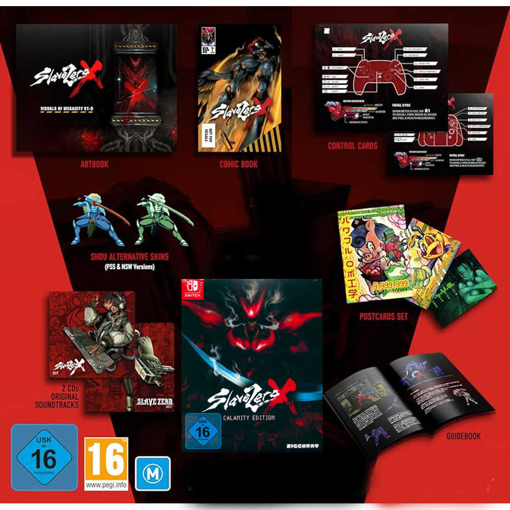 【一起玩】NS SWITCH 零號奴隸 X：災厄版 中英日文歐版 Slave Zero X Calamity