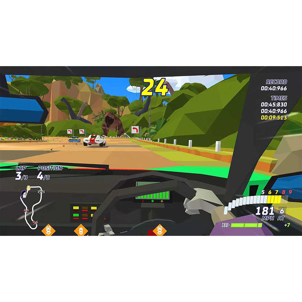 【一起玩】 NS Switch 極速狂飆賽 中英日文歐版 HOTSHOT RACING