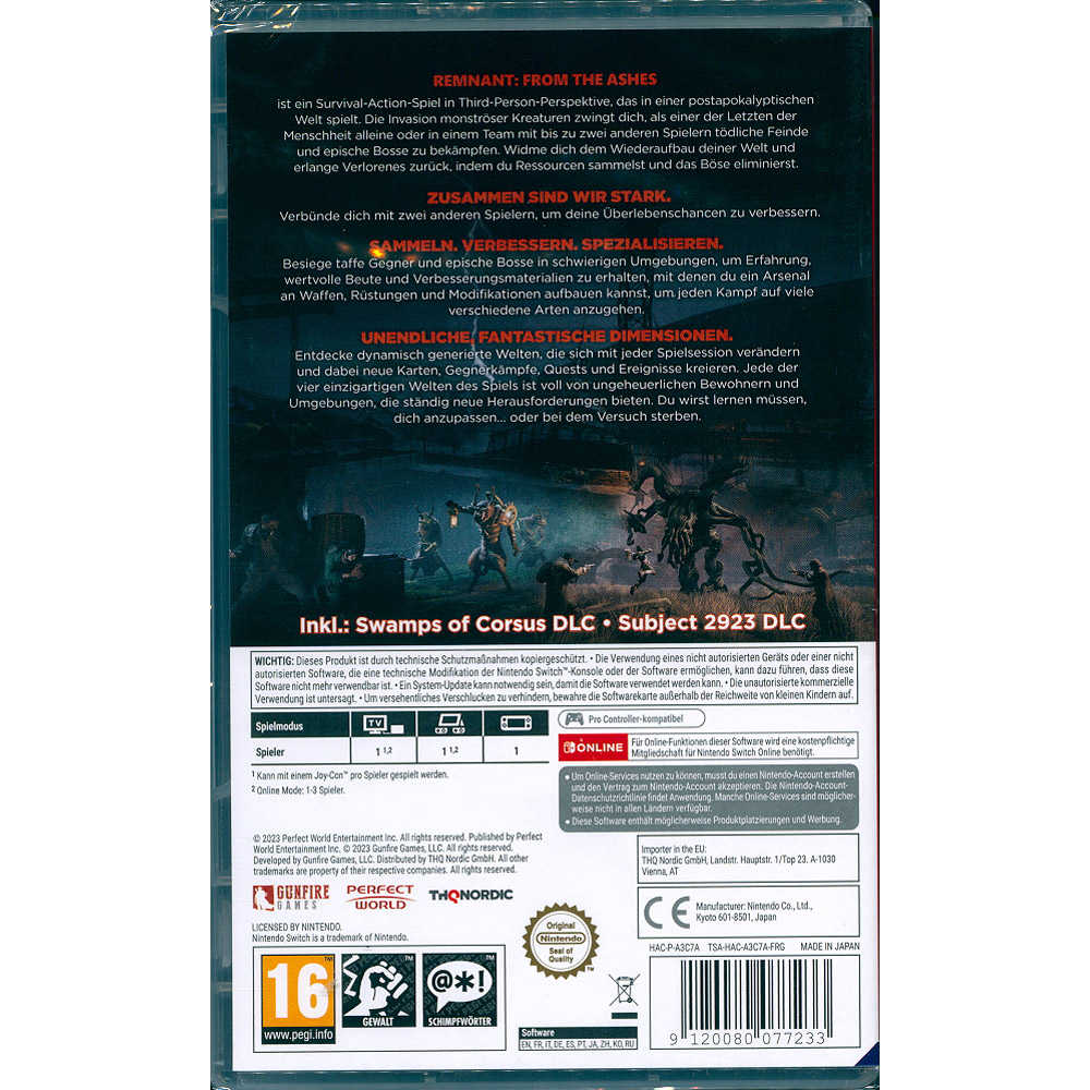 【一起玩】NS SWITCH 遺跡：來自灰燼 中文歐版 Remnant: From The Ashes