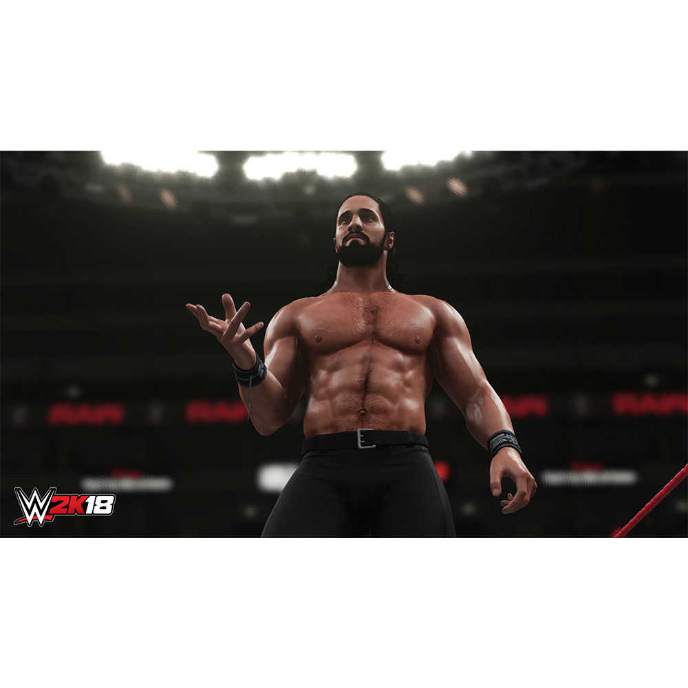 (全新已拆) XBOXONE WWE 2K18 英文美版 激爆職業摔角 18