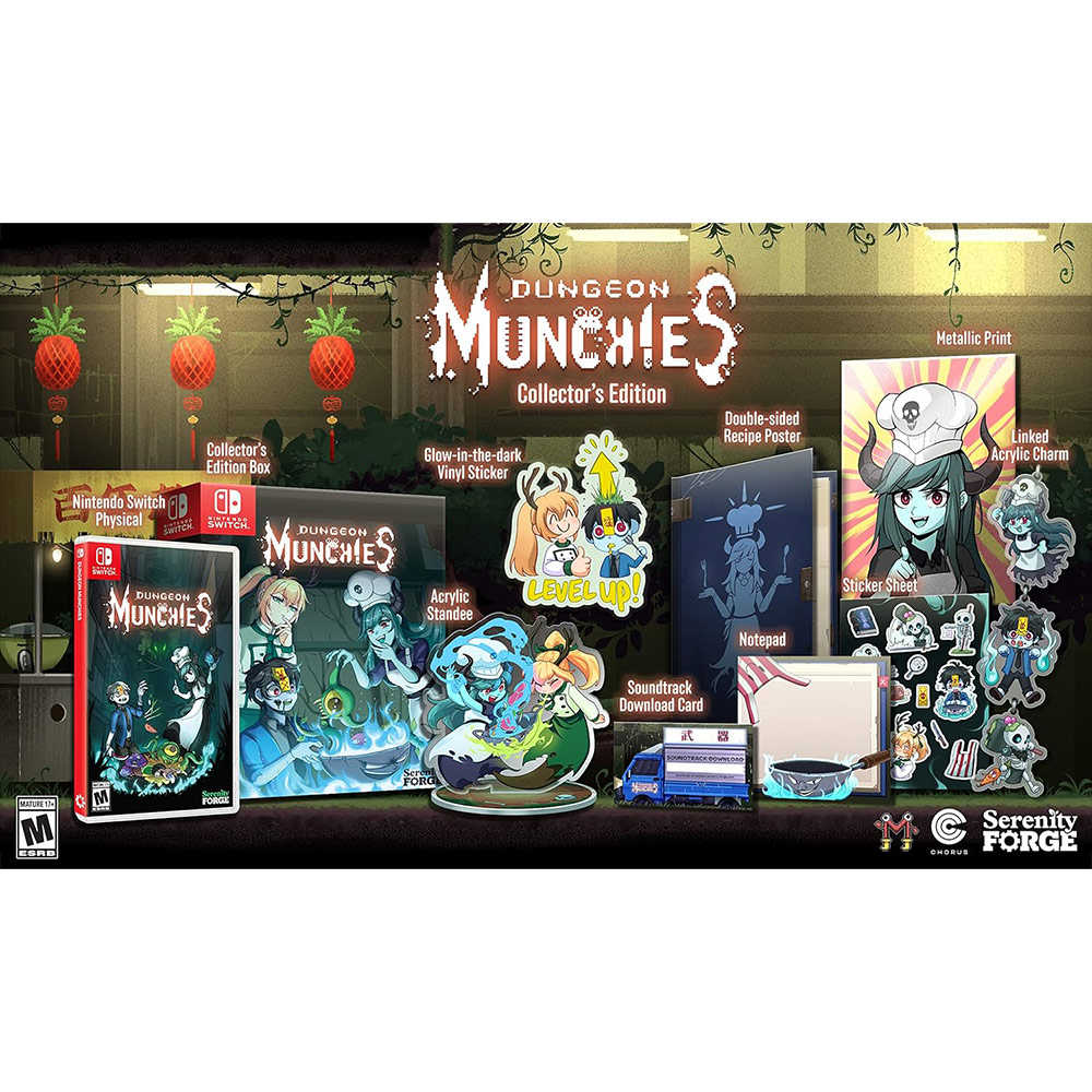 【一起玩】NS SWITCH 餐癮地城 收藏版 中英日文美版 Dungeon Munchies Collectors