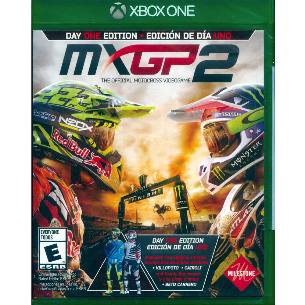 【一起玩】 XBOX ONE 世界摩托車越野錦標賽 2 首日版 英文美版 MXGP 2