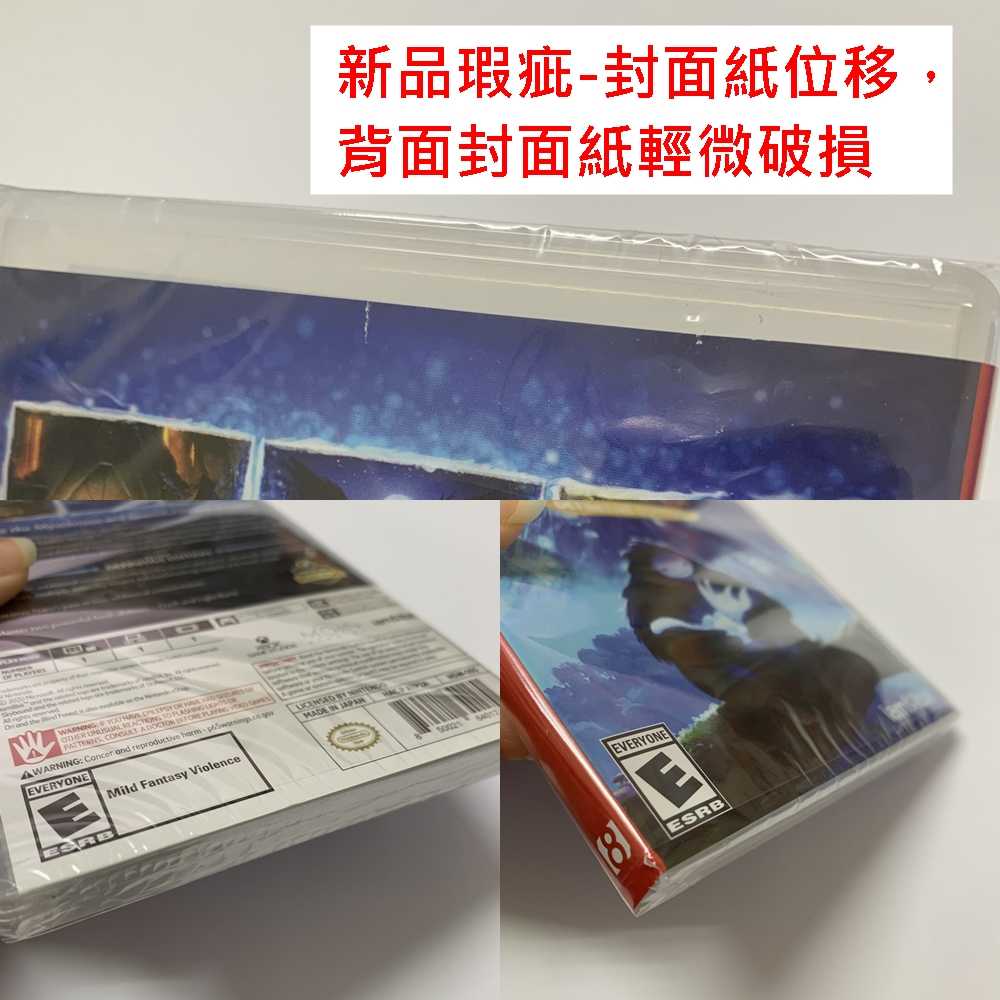 【新品瑕疵-封面紙不完美】 NS SWITCH 聖靈之光 決定版 中英日文美版 Ori and the Blind