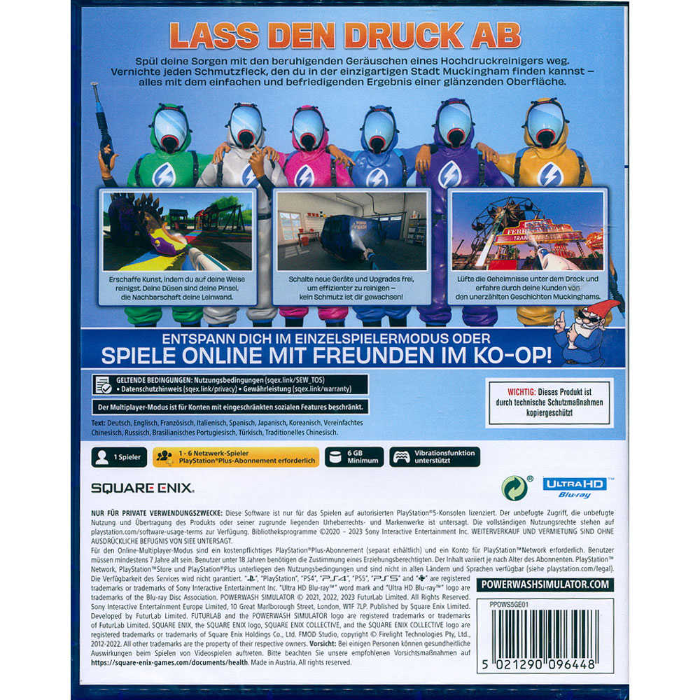【一起玩】PS5 模擬高壓清洗 中英日文歐版 Power Wash Simulator
