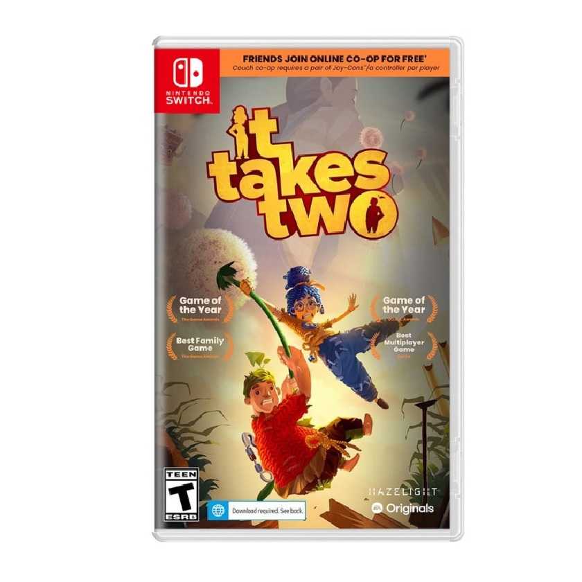 【AS電玩】現貨 NS Switch 雙人成行 It Takes Two 中文版