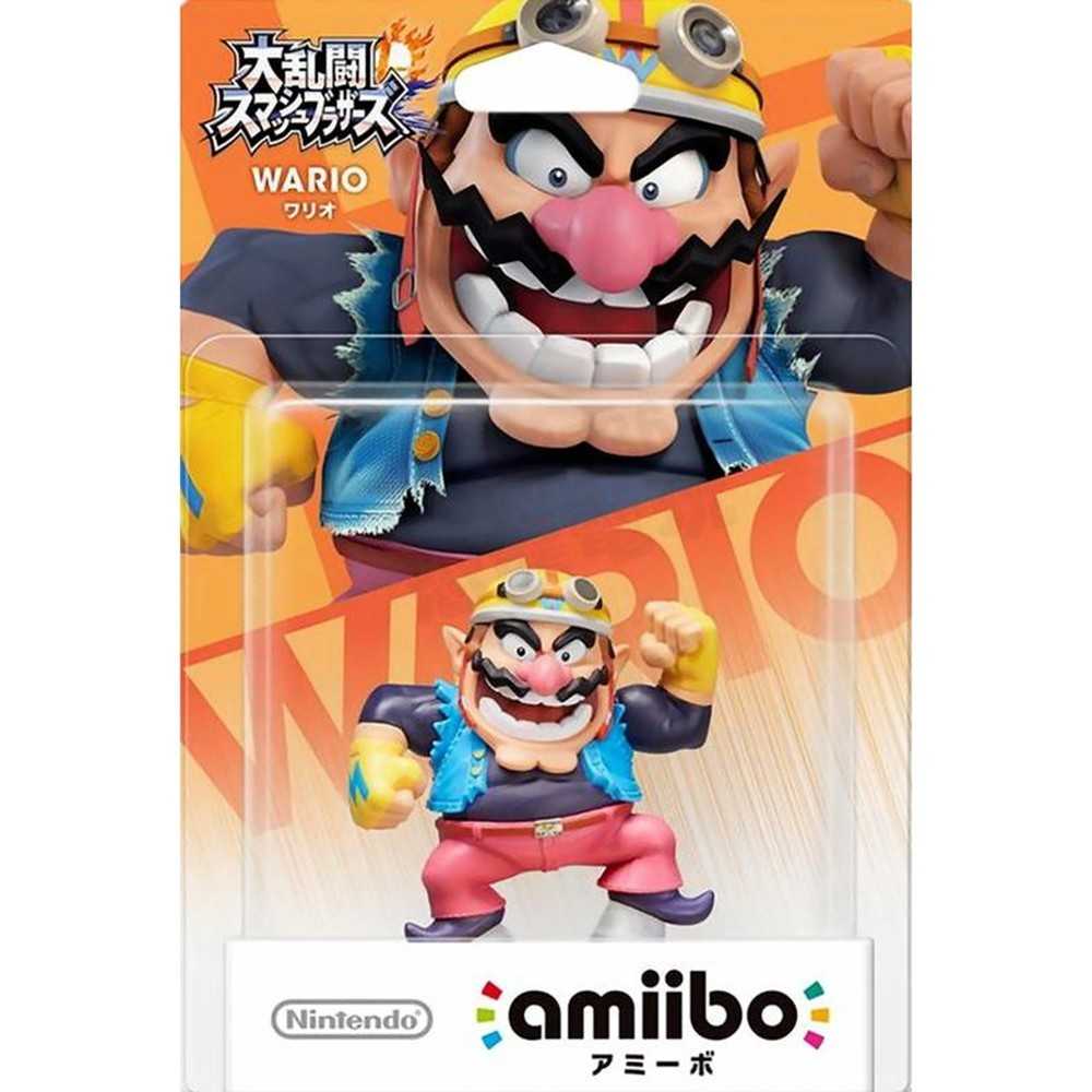 【AS電玩】NS Switch Amiibo 瓦利歐 任天堂明星大亂鬥系列