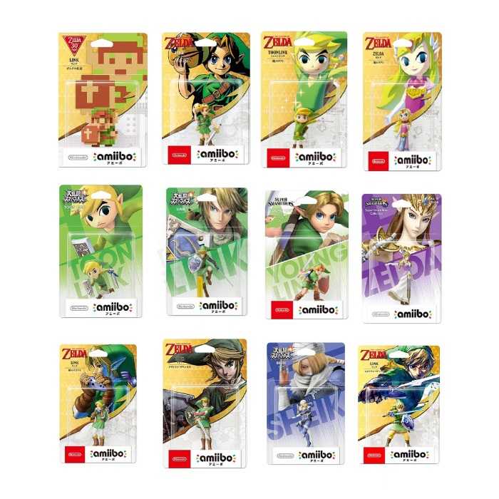 【AS電玩】NS Switch Amiibo 假面 林克 薩爾達公主 (薩爾達 曠野之息系列)模型/公仔 任天堂原廠