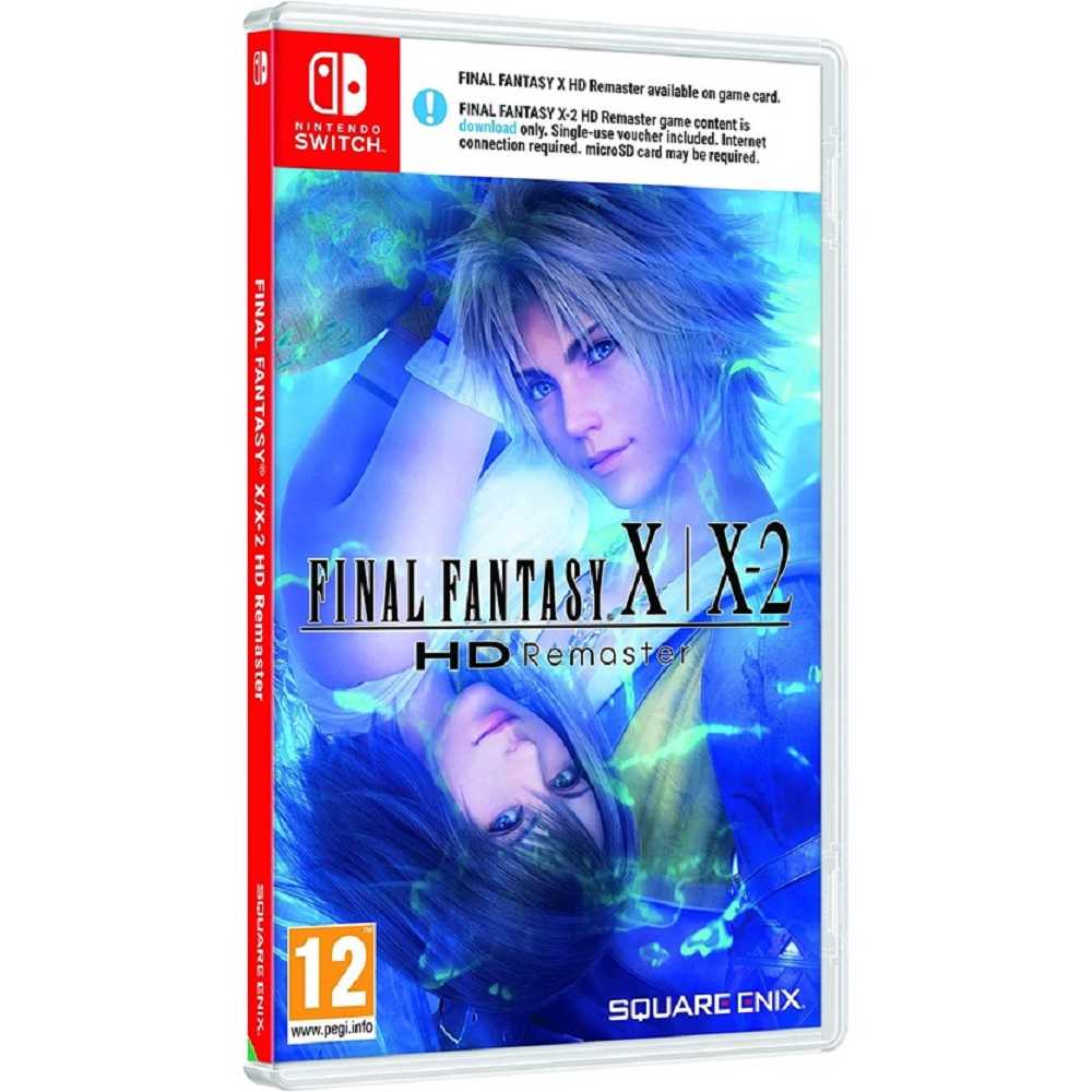 【AS電玩】 Switch NS Final Fantasy X ／ X-2 HD Remaster 太空戰《英日文版》