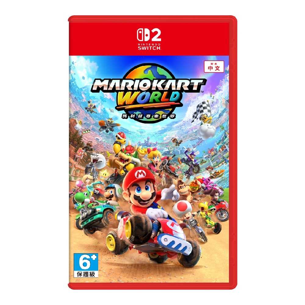 【AS電玩】 NS2 Switch 2 瑪利歐賽車 世界 中文版