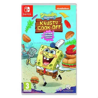 【AS電玩】 NS Switch 海綿寶寶：蟹堡王烹飪大挑戰 超大蟹堡王 SpongeBob 中文版