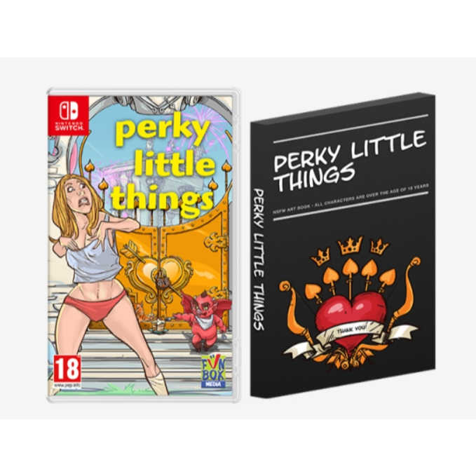 【AS電玩】NS Switch Perky Little Things 中文版 畫冊版