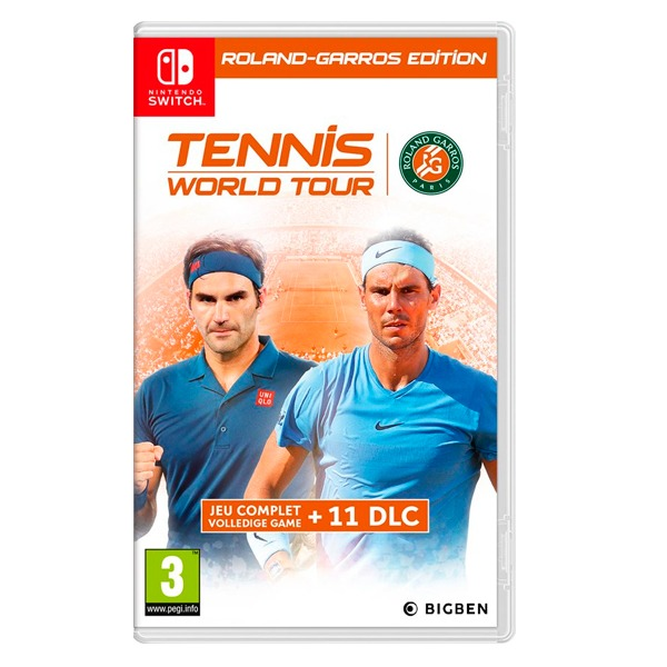 現貨 Switch NS 網球世界巡迴賽 法國網球公開賽版 / 中英合版 /【AS電玩】