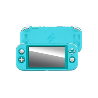 【AS電玩】富雷迅 Switch Lite 全覆軟膠止滑保護套 皮卡丘黃 湖水綠 岩石灰