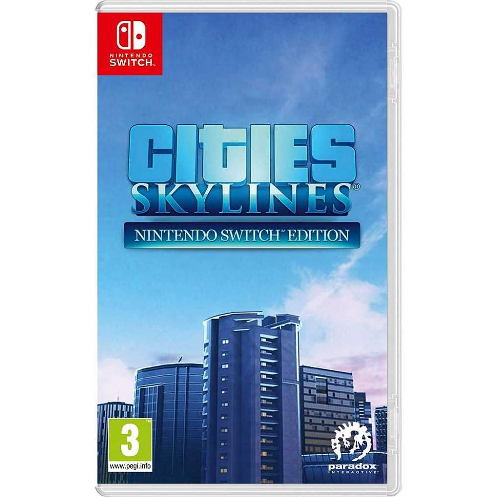 【AS電玩】 Switch NS 大都會：天際 City Skylines《中文版》