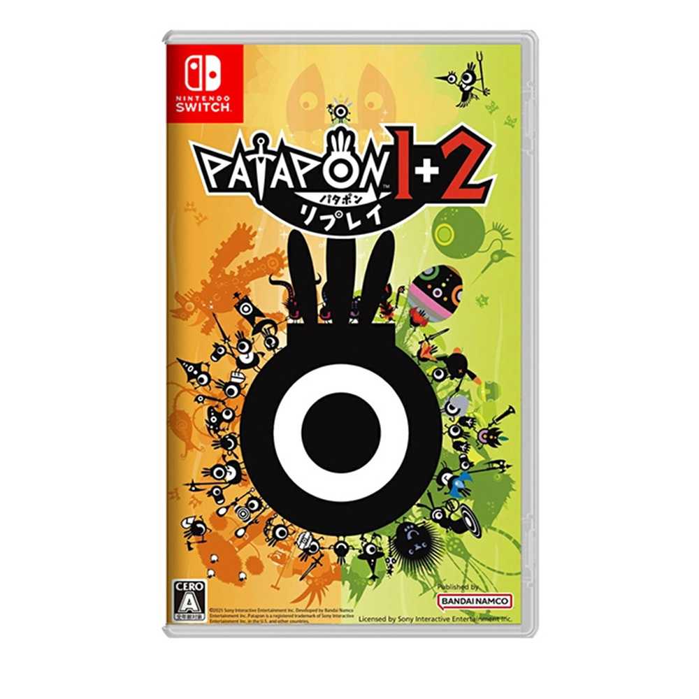 【AS電玩】NS Switch 戰鼓啪打碰 1+2  (PATAPON 1+2 REPLAY) 中文版