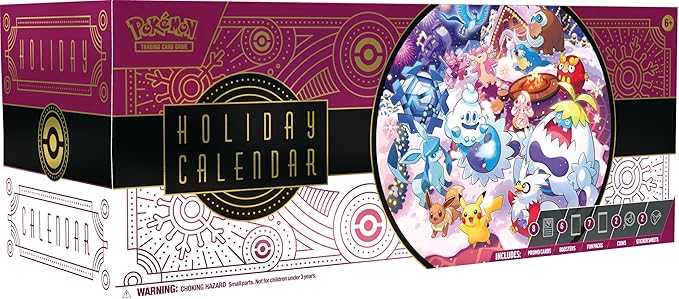 【AS電玩】PTCG 寶可夢集換式卡牌 Pokemon TCG : Holiday Calendar 2025 英文版