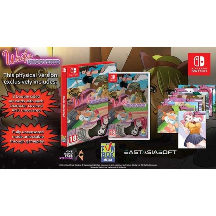 【AS電玩】 NS Switch 美少女性感射擊 Waifu Uncovered 中文版