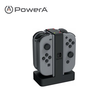 【AS電玩】PowerA NS  Joy-con 四合一 手把充電座 台灣公司貨