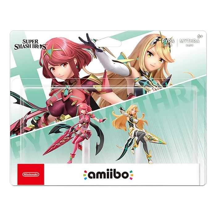 【AS電玩】現貨 Amiibo 修爾克 PYRA\u0026MYTHRA 光\u0026焰 異度神劍 大亂鬥系列 任天堂原廠