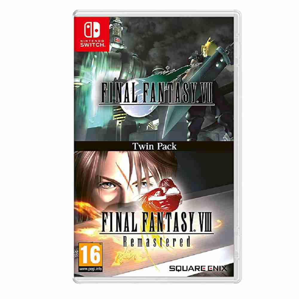 【AS電玩】NS Switch 最終幻想 太空戰士7／8 合輯 英文版 FINAL FANTASY VII \u0026 VIII