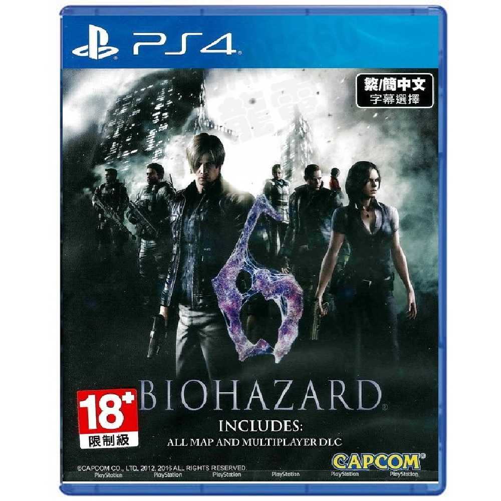 【as電玩】ps4 惡靈古堡 6 Resident Evil 6 中文版 As電玩 旗艦館 線上購物 有閑購物