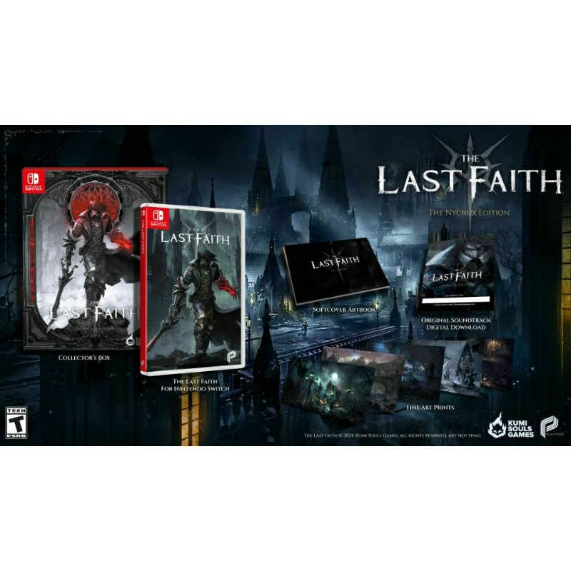 【AS電玩】預購9/13 NS Switch 最後的信仰 The Last Faith Nycrux 版