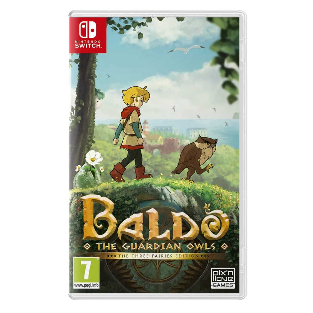 【AS電玩】NS Switch 巴爾多：守護貓頭鷹 中文版 BALDO：THE GUARDIAN OWLS