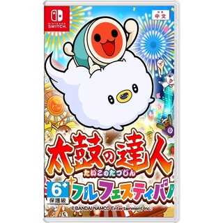 【AS電玩】 NS Switch 太鼓之達人 咚咚雷音祭 中文版