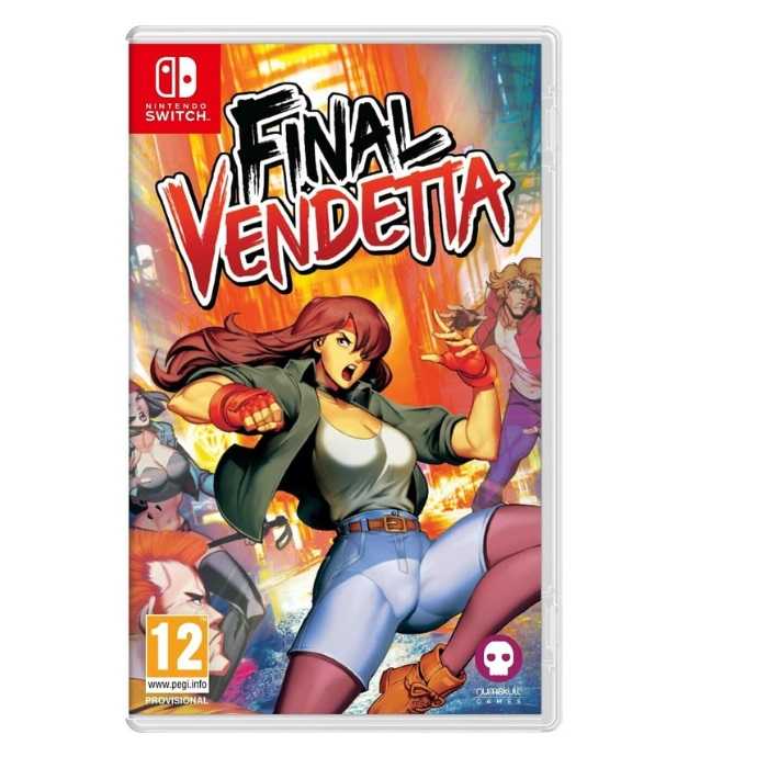 【AS電玩】Switch NS Final Vendetta 終極復仇 《中文版》 (經典街機格鬥遊戲)