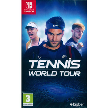 現貨 Switch NS 網球世界巡迴賽 法國網球公開賽版 / 中英合版 /【AS電玩】