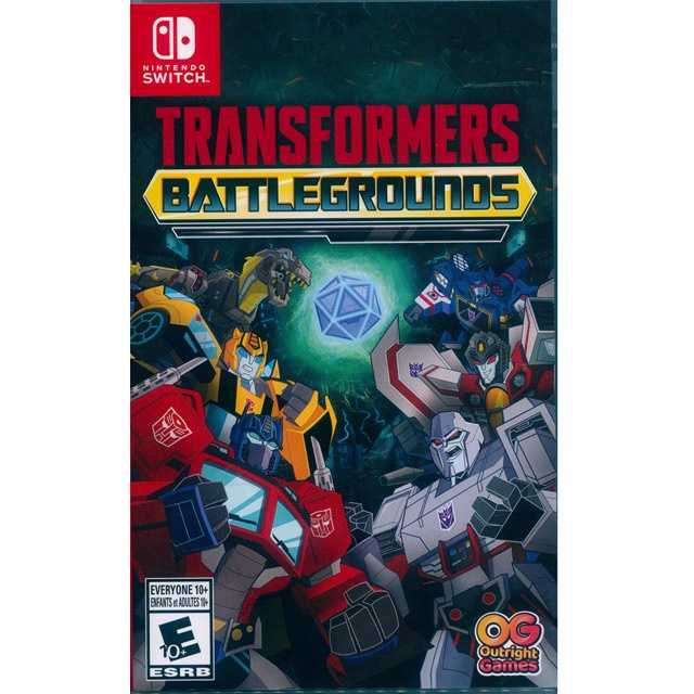 NS Switch 變形金剛 戰場 Transformers Battlegrounds 中英文版 孩之寶