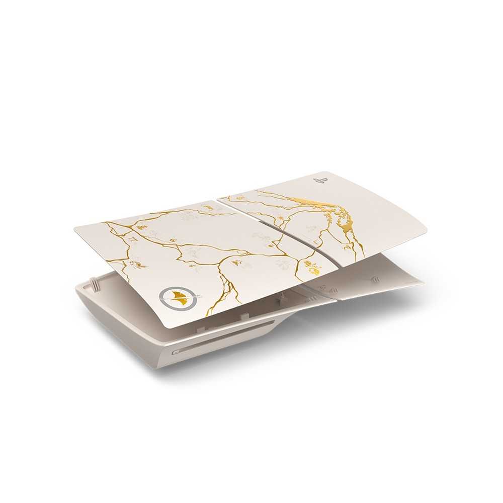 【AS電玩】PS5 光碟版 Slim 薄型主機護蓋 羊蹄山戰鬼 金色限量版