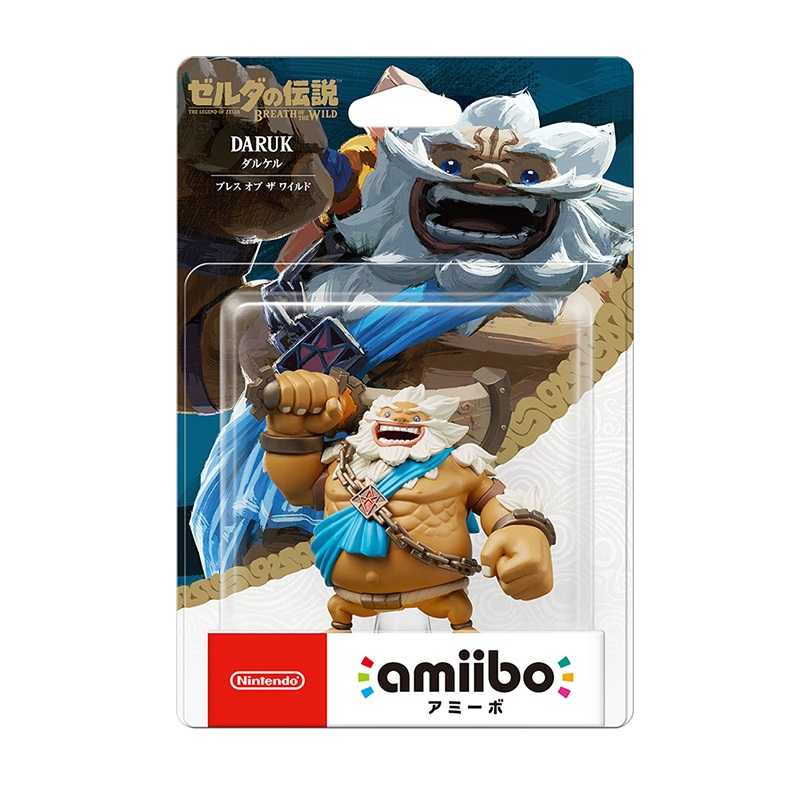 【AS電玩】現貨 NS Switch Amiibo 四英傑 薩爾達傳說 荒野之息系列 達魯凱爾 里巴爾 烏魯波薩 米法