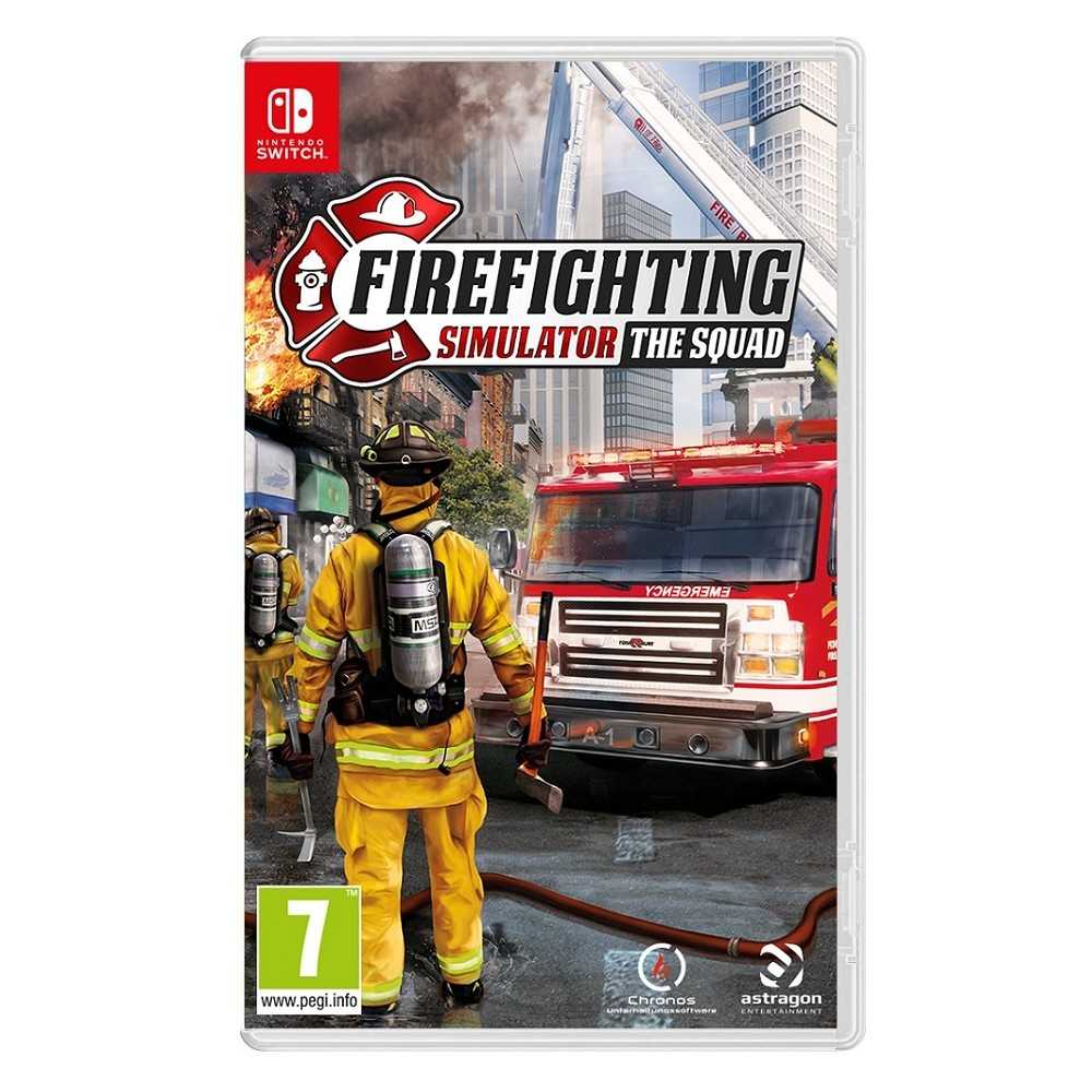 【AS電玩】NS Switch 模擬消防小隊 中文版 FireFighting Simulator The Squad