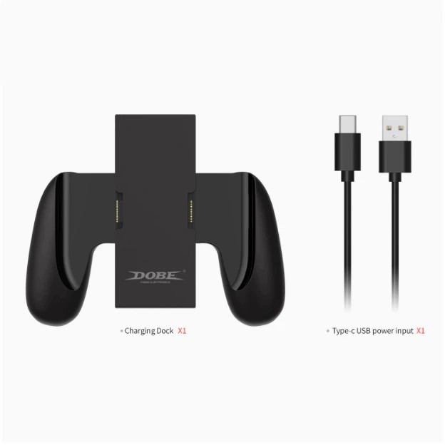 【AS電玩】 DOBE NS2 Switch 2 Joy con 充電握把 黑色 TNS-3177