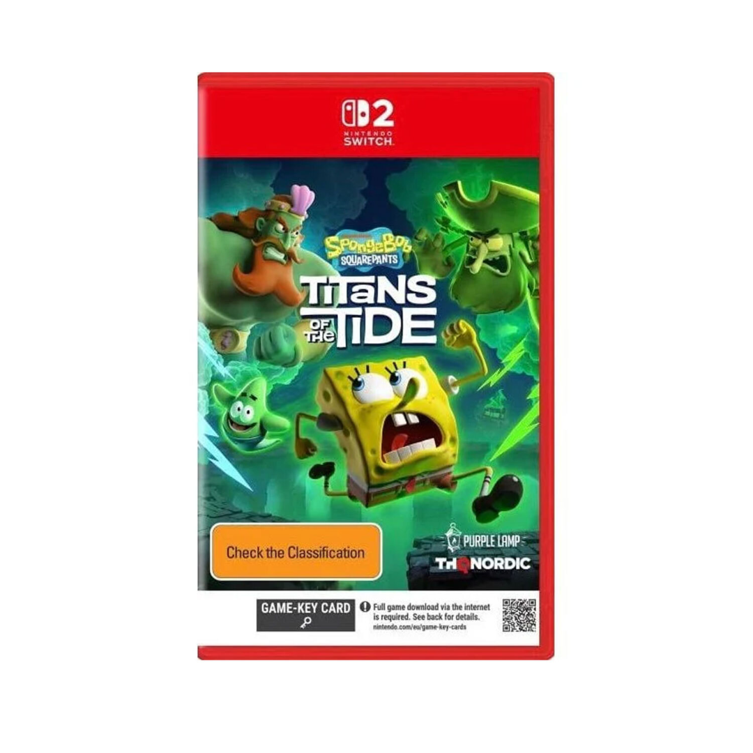 【AS電玩】  NS2 Switch 2 海綿寶寶：海洋巨頭之亂 中文版