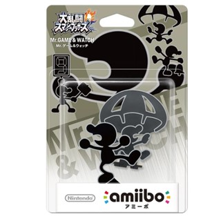 【AS電玩】NS Switch Amiibo 影子人 Mr.Game&Watch 任天堂明星大亂鬥系列