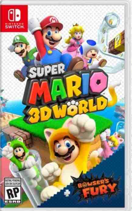 【AS電玩】 現貨供應 Switch NS 超級瑪利歐 3D 世界 + 狂怒世界 《中英文版》 瑪利歐 3D世界