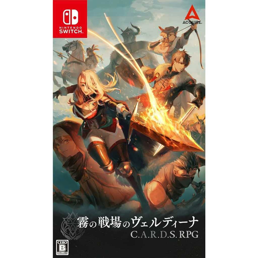 【AS電玩】  NS Switch C.A.R.D.S. RPG:霧之戰場 中日文版