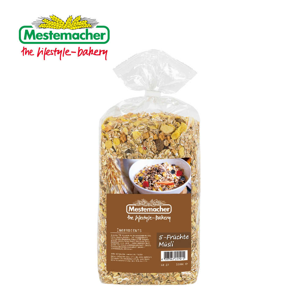 mestemacher 麥大師德國天然什錦榛果穀片 1kg