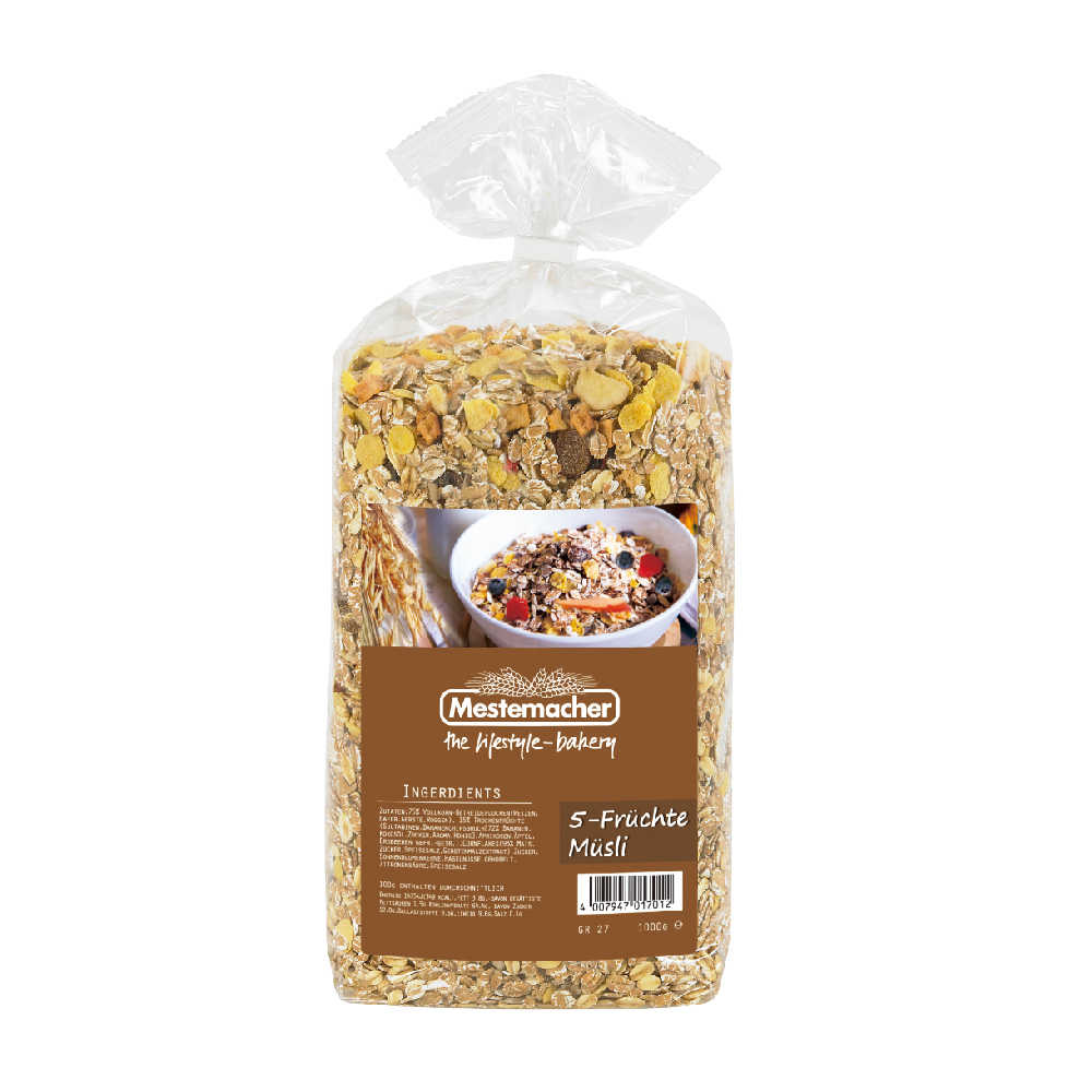 Mestemacher 麥大師德國天然什錦榛果穀片 1kg