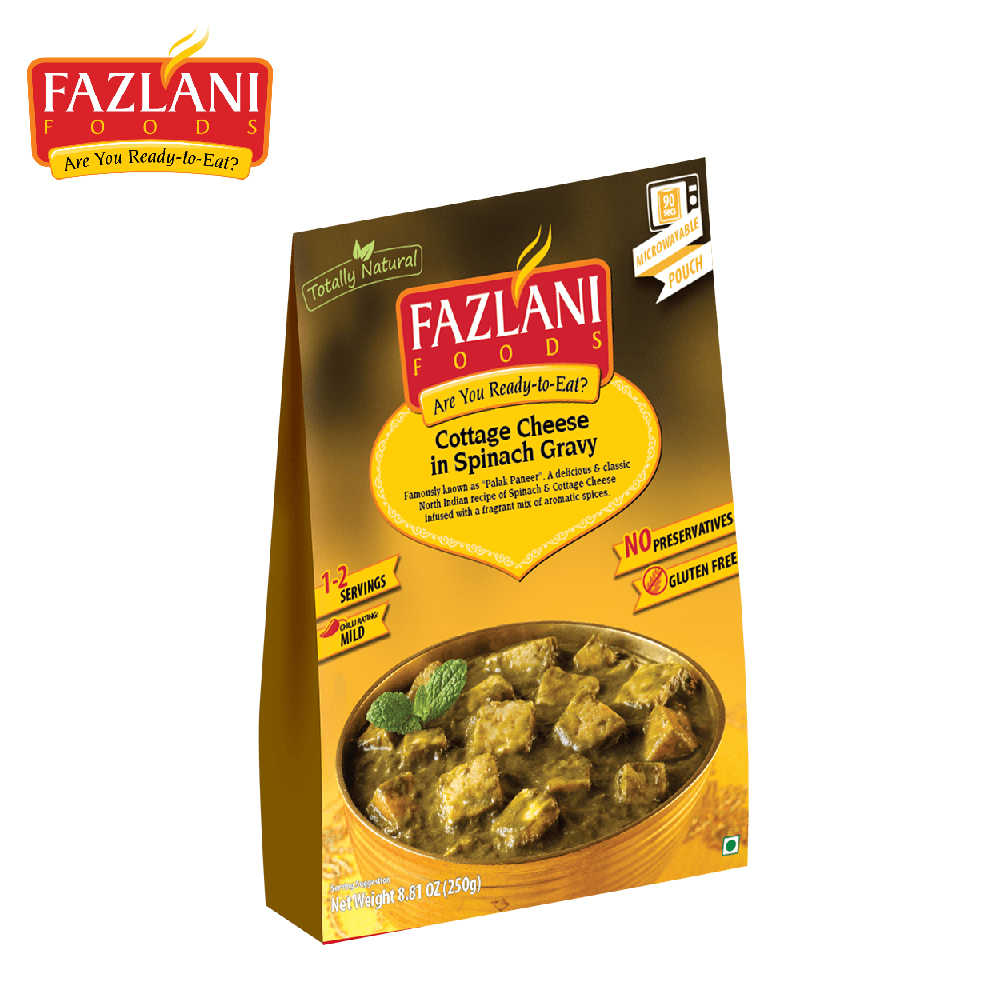 Fazlani 印度菠菜燴起司即食調理包 250g
