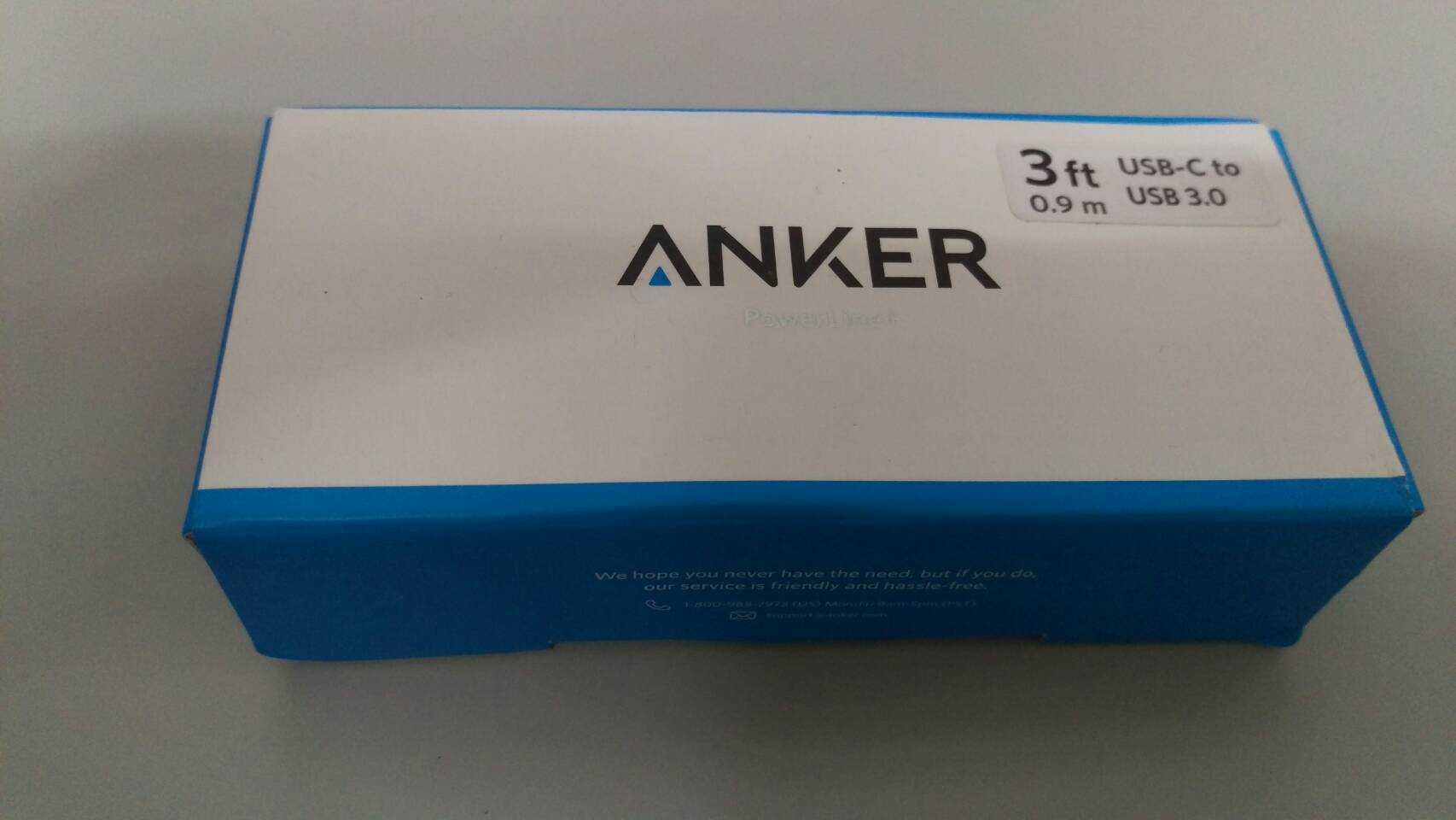 最狂下殺 Anker powerline USB Type-C USB3.0/0.9米充電傳輸兩用線