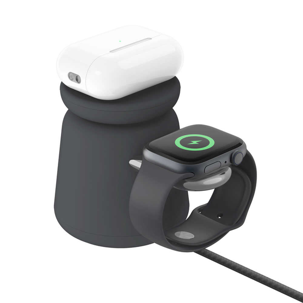 Belkin BoostCharge Pro MagSafe 15W 2合1無線快速充電座 WIZ020