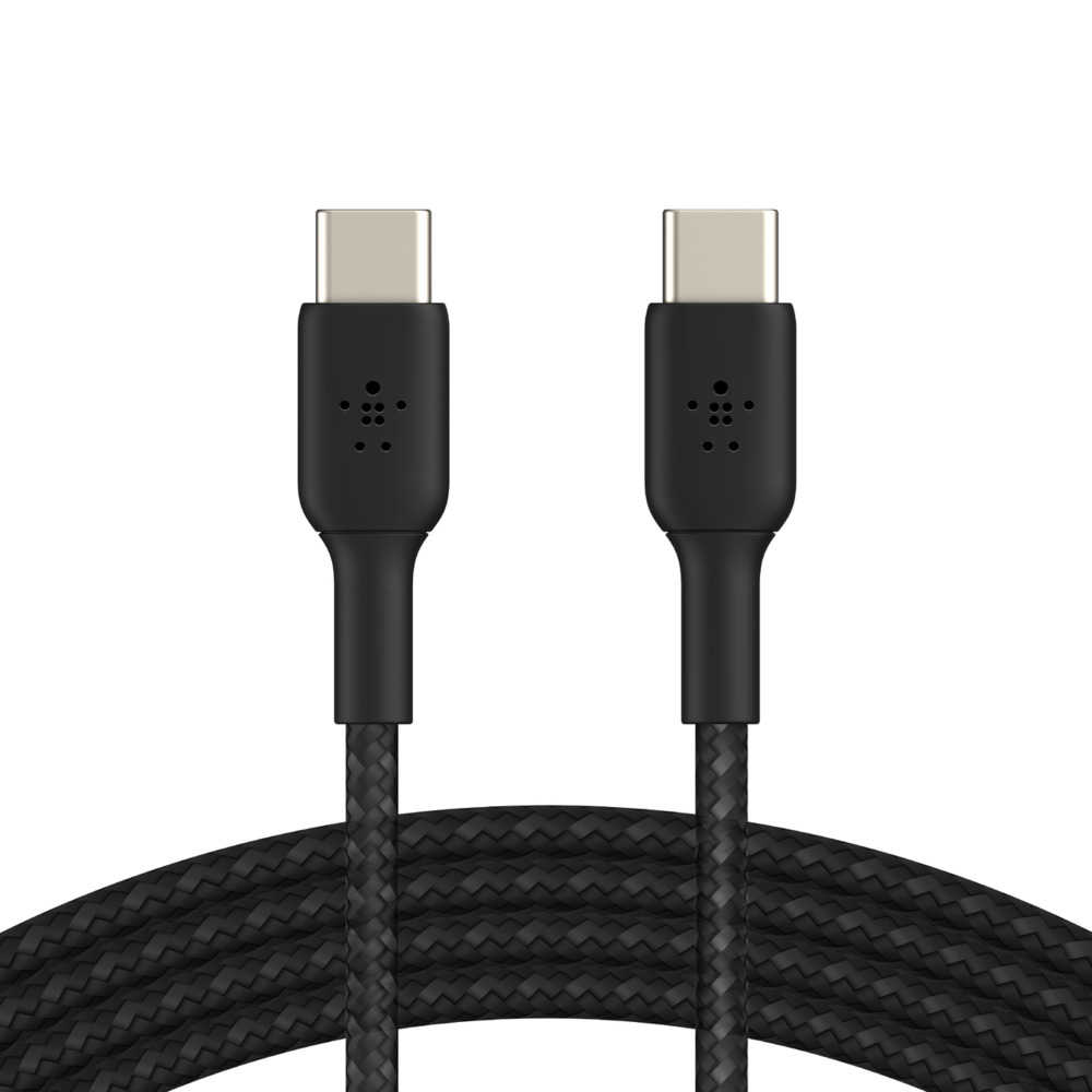 【Belkin】貝爾金 USB-C to USB-C 編織 傳輸線 充電線 1M type-C USB-IF 認證CAB004